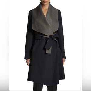 DVF Reversible Wool Coat